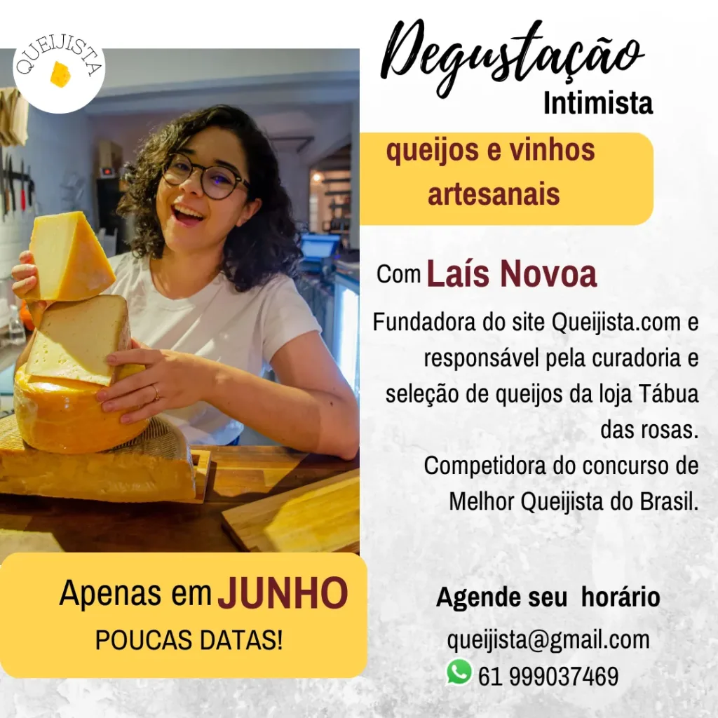 Degustação dia dos namorados Laís Novoa Queijista