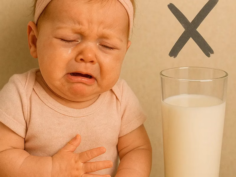bebê reborn intolerante à lactose